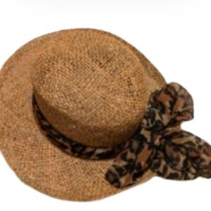 Arlin Straw Fedora Sun Hat